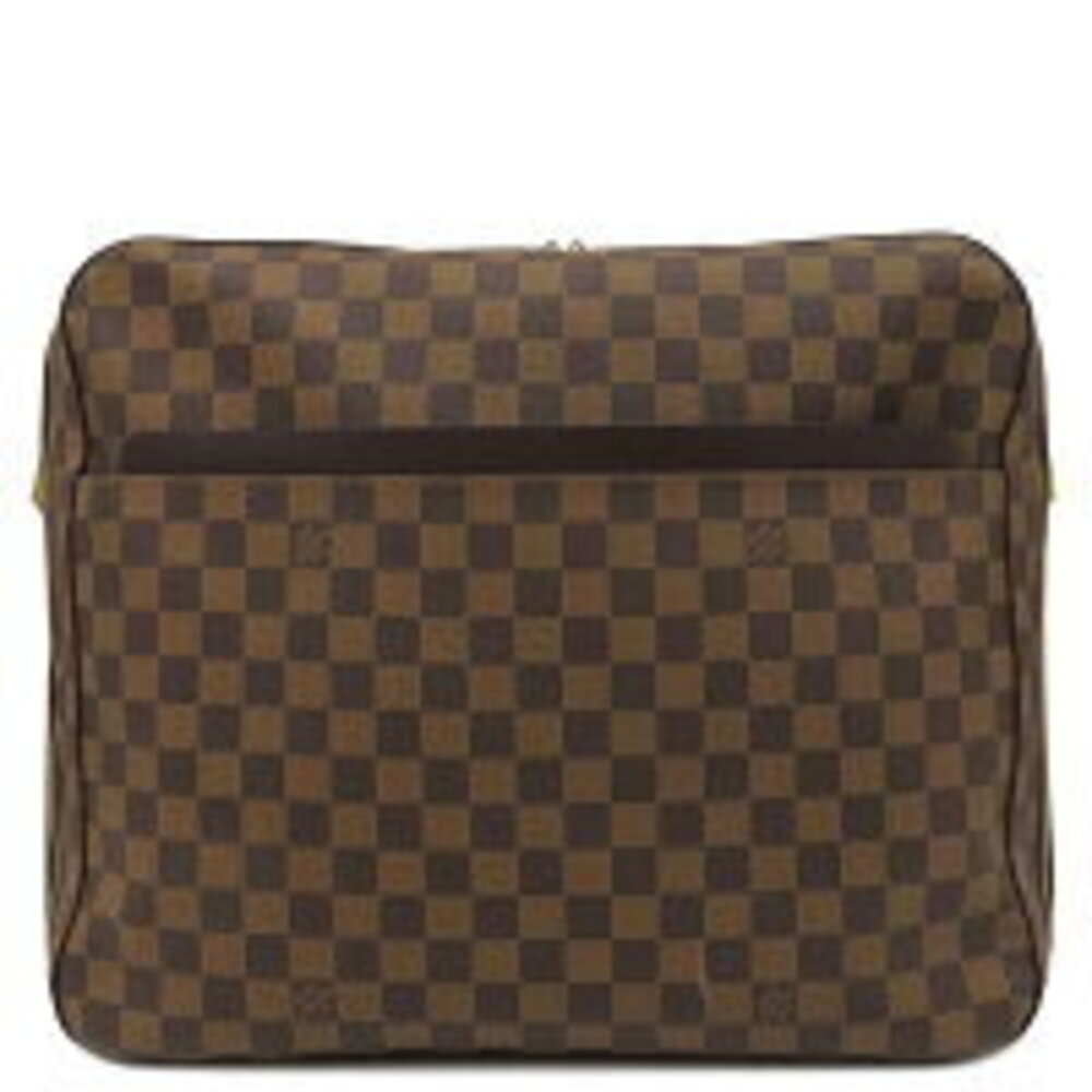 Louis Vuitton Dolso Duro Shoulder Bag Damier Canvas Brown